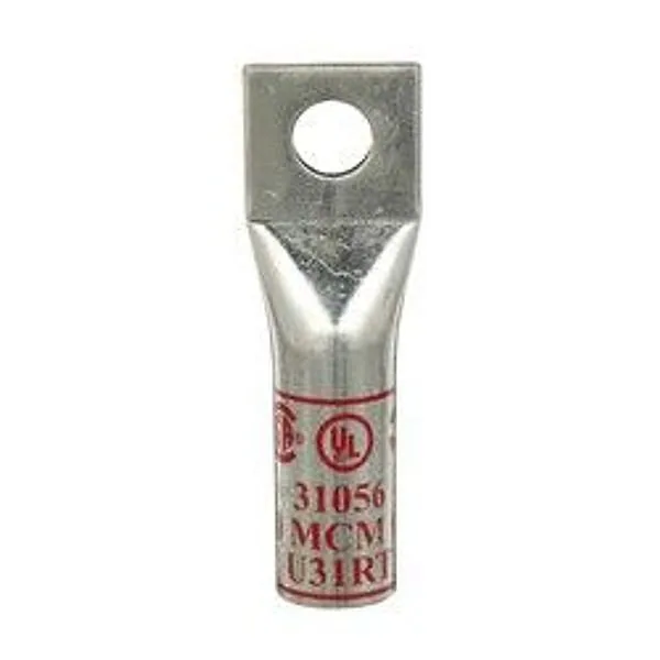 3M™ Scotchlok™ Zapata de cobre tubo largo de un orificio 31056, hasta 35 kV, 350 kcmil, Rojo