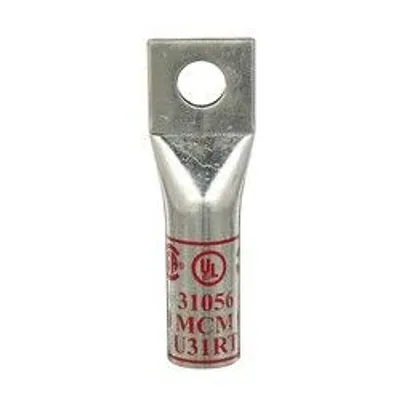3M™ Scotchlok™ Zapata de cobre tubo largo de un orificio 31056, hasta 35 kV, 350 kcmil, Rojo
