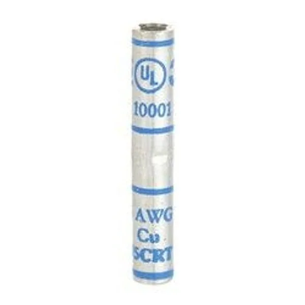 3M™ Scotchlok™ Conector Estándar de Barril de Cobre 10001, hasta 35 kV, 6 AWG, Azul