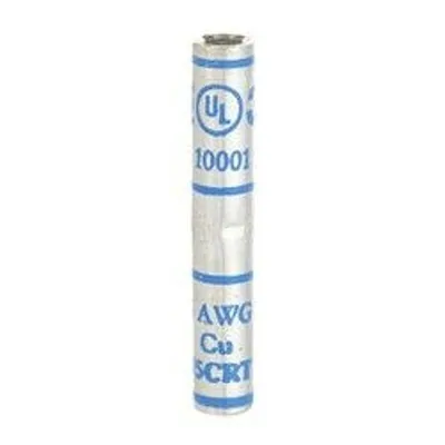 3M™ Scotchlok™ Conector Estándar de Barril de Cobre 10001, hasta 35 kV, 6 AWG, Azul