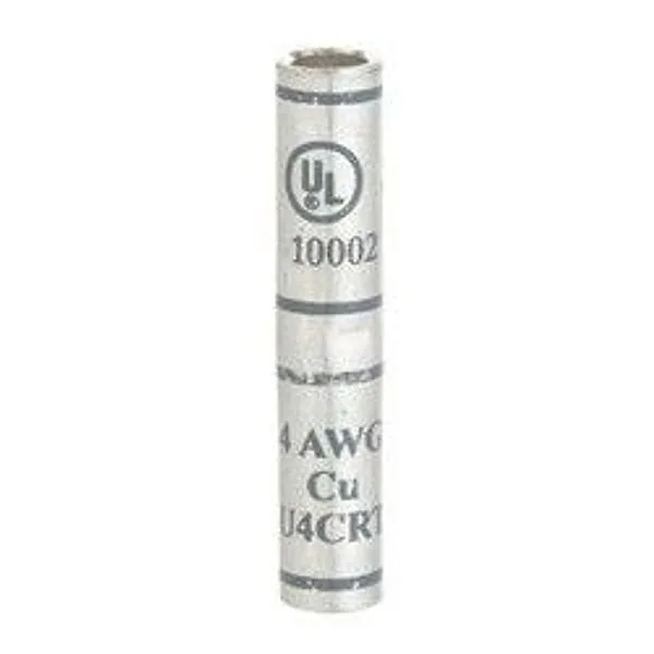 3M™ Scotchlok™ Conector Estándar de Barril de Cobre 10002, hasta 35 kV, 4 AWG, Gris