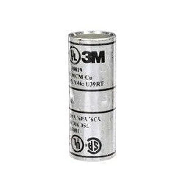 3M™ Scotchlok™ Conector Estándar de Barril de Cobre 10019, hasta 35 kV, 750 kcmil, Negro