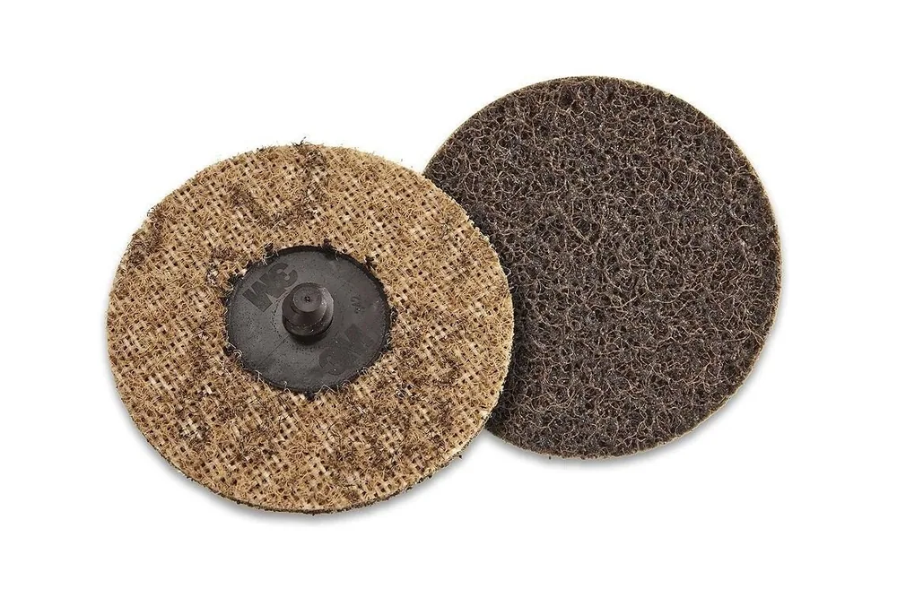 Disco Roloc™ Scotch-Brite™ de Acondicionamiento de Superficie, SC-DR, A/O Grueso, TR, 4 in