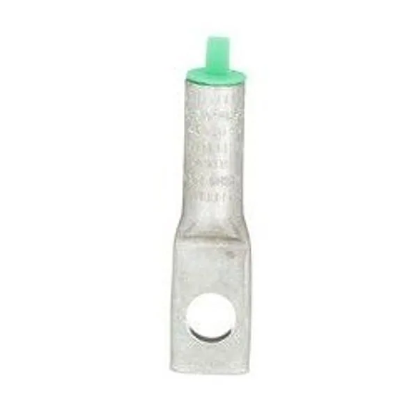 3M™ Scotchlok™ Aluminum One Hole Lug 40020, up to 35 kV, 4 AWG, Green