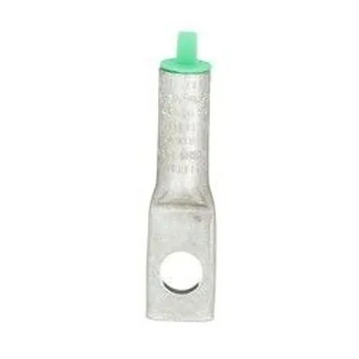Zapata de Aluminio de Un Orificio 3M™ Scotchlok™ 40020, hasta 35 kV, 4 AWG, VERDE