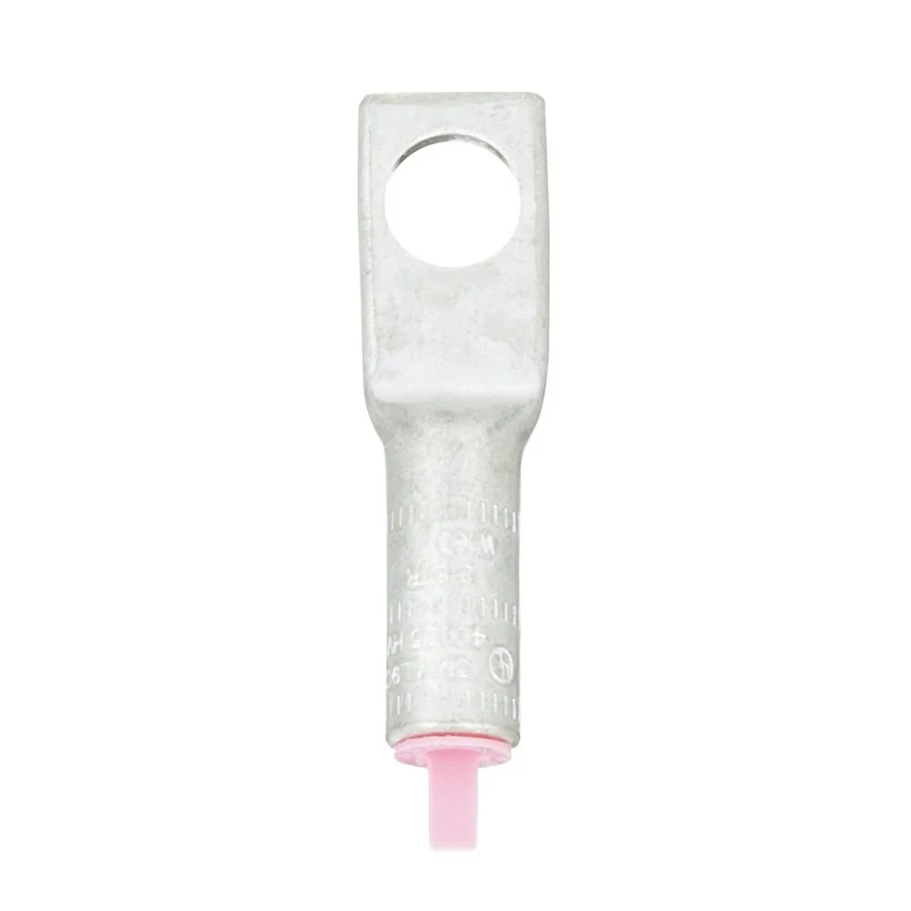 Zapata de Aluminio de Un Orificio 3M™ Scotchlok™ 40025, hasta 35 kV, 2 AWG, ROSA
