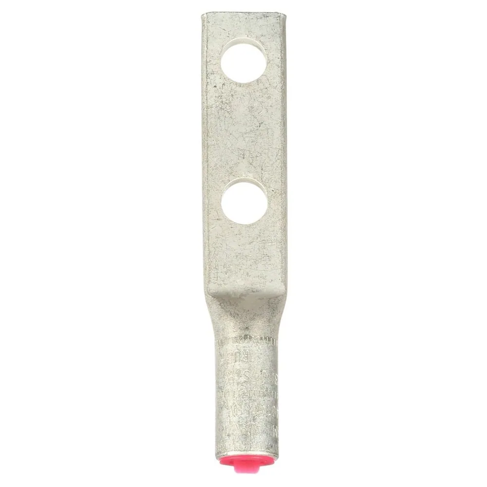 3M™ Scotchlok™ Zapata de Aluminio de Dos Orificios 40141, hasta 35 kV, 3/0 AWG, Rubí