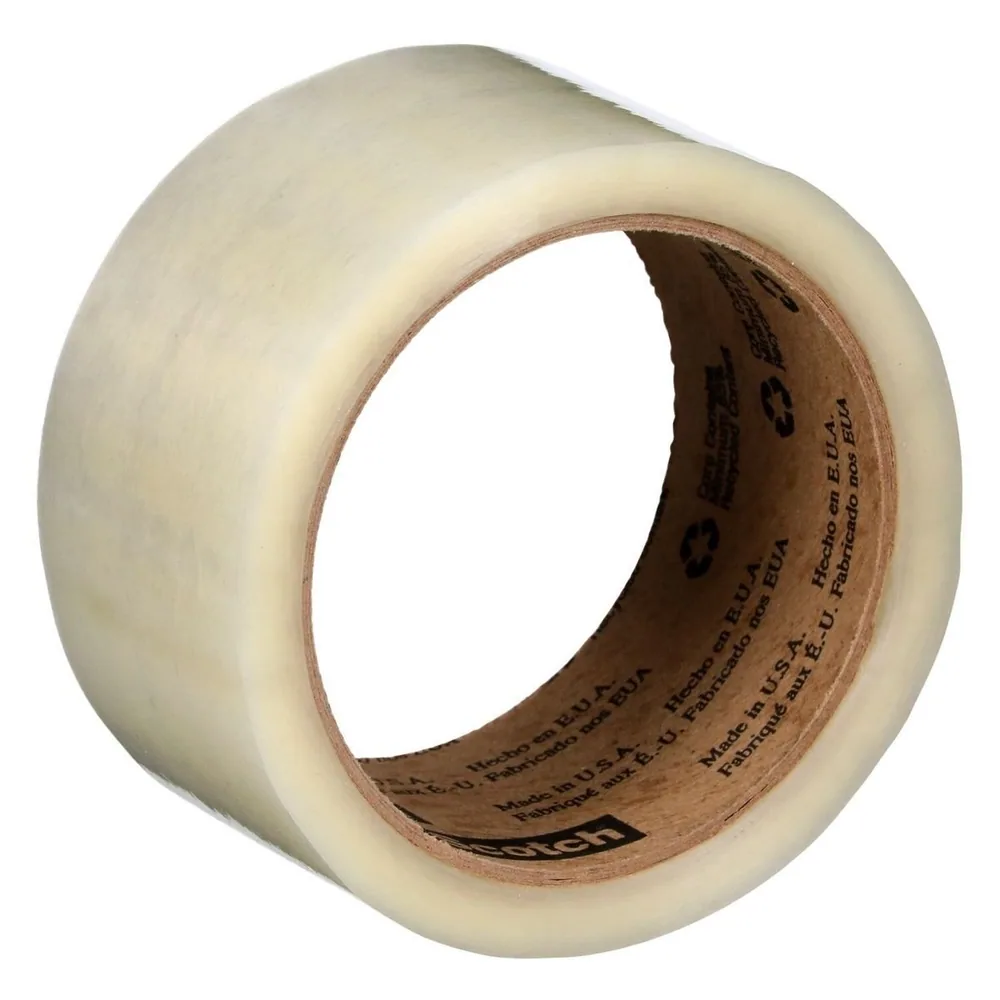 Cinta de Embalaje Scotch® 371, Transparente, 48 mm x 50 m