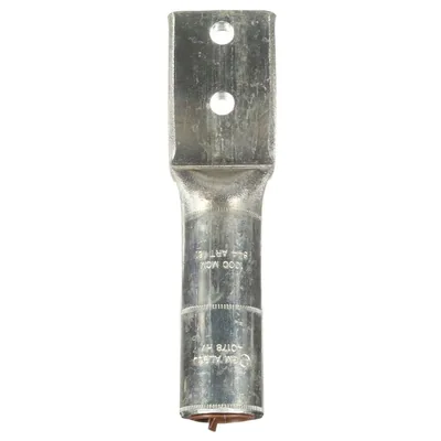 3M™ Scotchlok™ Zapata de Aluminio de Dos Orificios 40178, hasta 35 kV, 1000 kcmil, Café
