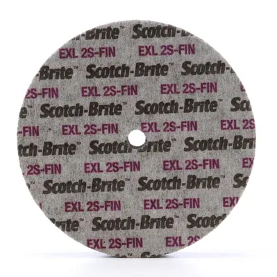 Scotch-Brite™ EXL Unitized Wheel, XL-UW, 2S Fine, 6 in x 1 in x 1/2 in