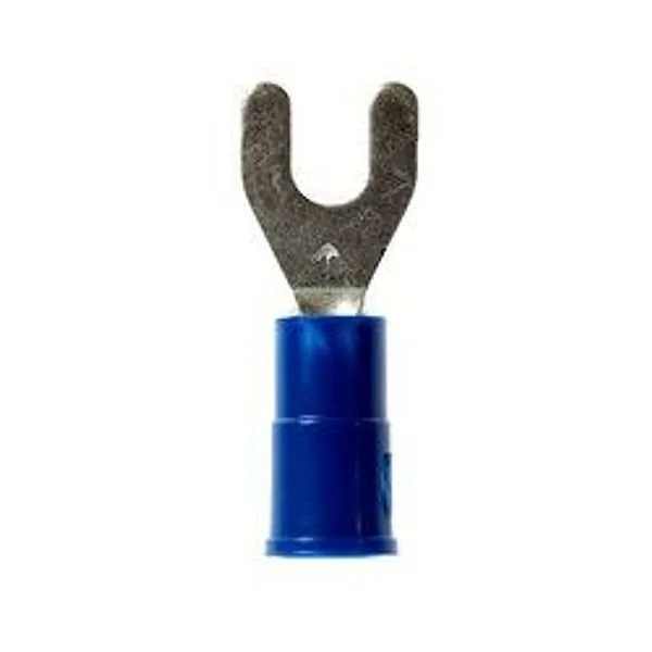 3M™ Scotchlok™ Locking Fork, Vinyl Insulated Brazed Seam MV14-6FLK, Stud Size 6