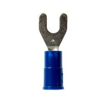 3M™ Scotchlok™ Terminal de horquilla con bloqueo aislado con vinil costura brazada MV14-6FLK, tamaño de birlo 6
