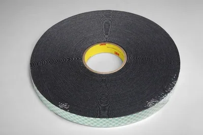 3M™ Double Coated Urethane Foam Tape 4052, Black, 1 in x 72 yd, 31 mil