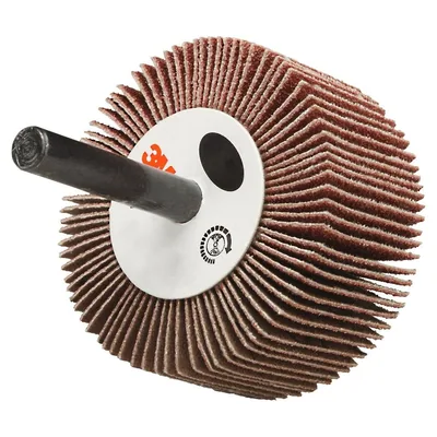 Rueda de Láminas 3M™ Flap Wheel 244D, 80 X-weight, Tipo 83, 2 in x 1 in x 1/4 in