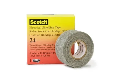 Scotch® Electrical Shielding Tape 24, 1 in x 15 ft (25 mm x 4,6 m)