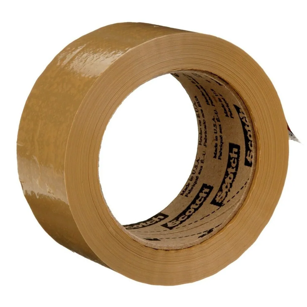 Cinta de Embalaje Scotch® 371, Bronceado, 48 mm x 100 m