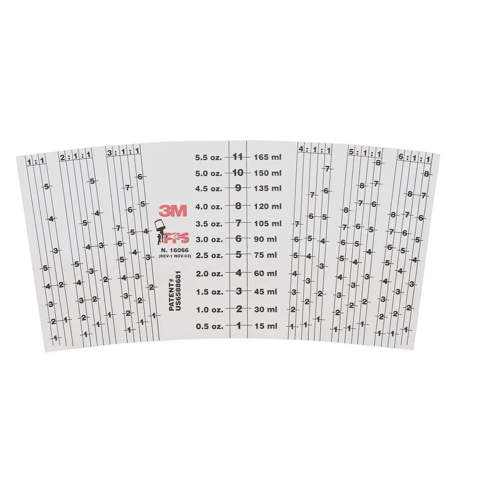 3M™ PPS™ Mix Ratio Inserts, 16066, Mini (6 fl oz)