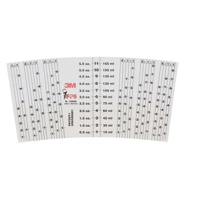 Insertos de Proporción de Mezcla 3M™ PPS™ 16066, Mini (6 fl oz)