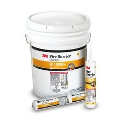 Sellador 3M™ Fire Barrier IC 15WB+, Amarillo, Cartucho de 10.1 fl oz