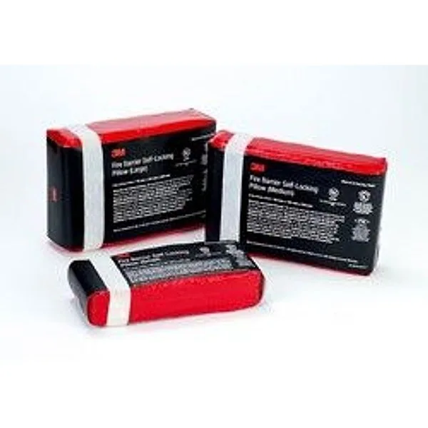 Almohadillas con Cierre Automático 3M™ Fire Barrier FB369SL, Grande, 3 in x 6 in x 9 in