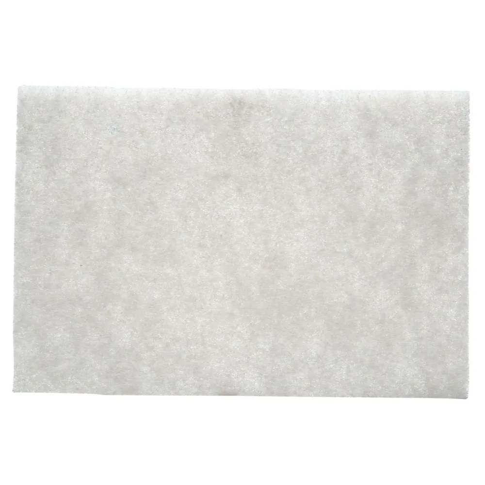 Fibra Scotch-Brite™ Manual Limpieza Ligera 7445, HP-HP, Sienita Nefelina Súper Fino, Blanco, 6 in x 9 in