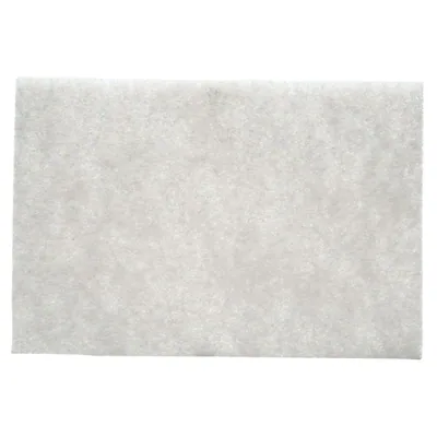 Scotch-Brite™ Light Cleansing Hand Pad 7445, HP-HP, Nepheline Syenite Super Fine, White, 6 in x 9 in