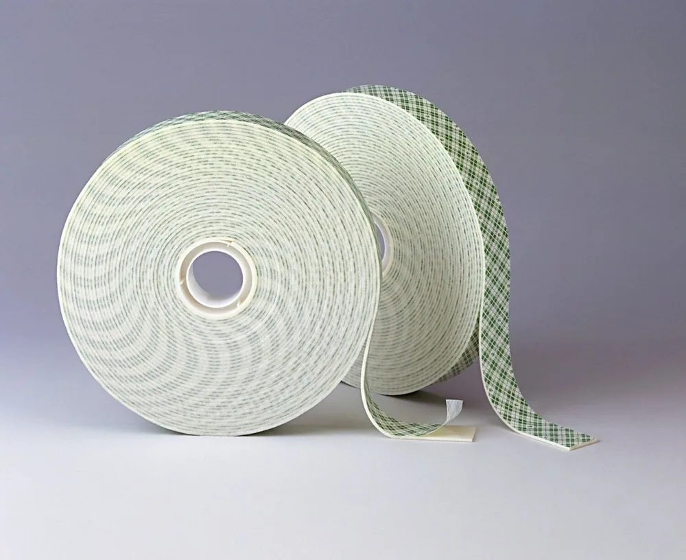 3M™ Cinta de Montaje de Espuma de Uretano Doble Cara 4026, Natural, 1 in x 36 yd, 62 mil