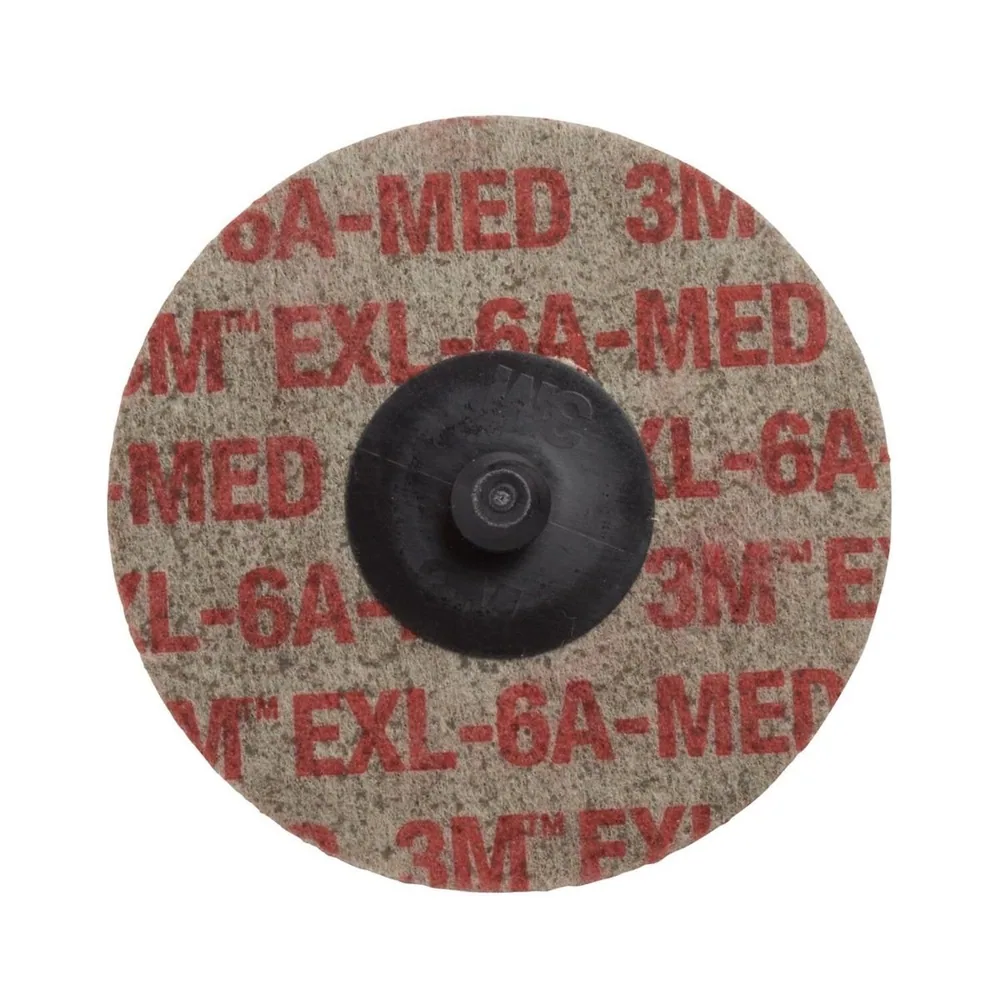 Rueda Scotch-Brite™ Roloc™ EXL Unitizada, XL-UR, 6A Medio, TR, 3 in