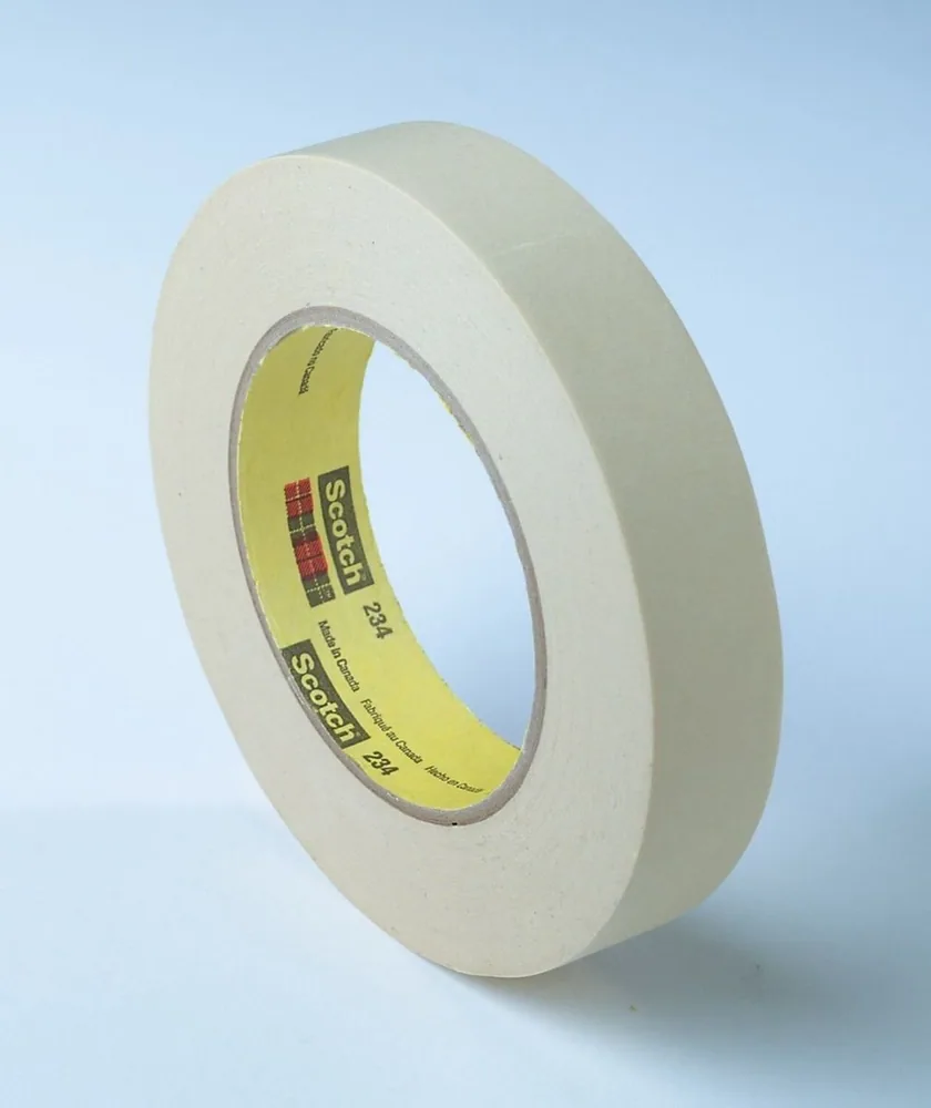 Cinta Masking de Propósito General 3M™ General Purpose Masking Tape 234, Beige, 2 in x 60 yd, 5.9 mil