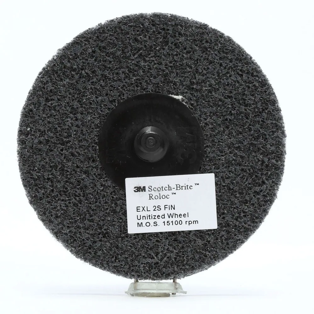 Rueda Scotch-Brite™ Roloc™ EXL Unitizada, XL-US, 2S Fino, TS, 2 in