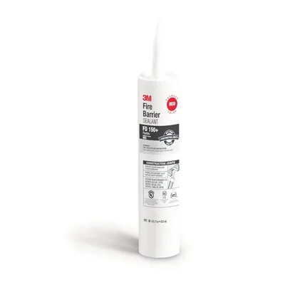Sellador 3M™ Fire Barrier FD 150+, Rojo, Cartucho de 28 fl oz