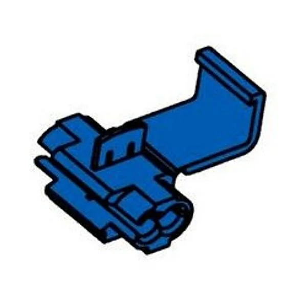 3M™ Scotchlok™ Conector IDC Eléctrico 560B-POUCH, Azul, 18–16 AWG (sólido/cableado), 14 AWG (cableado)