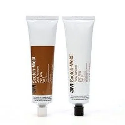 Scotch-Weld Adhesivo Epóxico Gris B/A kit de 2 oz