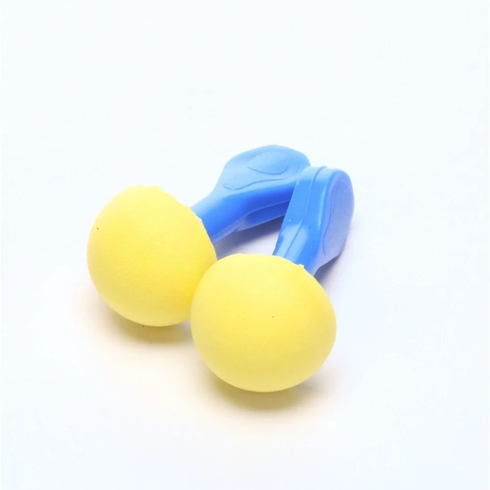 Tapones Auditivos 3M™ E-A-R™ EXPRESS™ Pod Plugs™ 321-2100, Sin Cordón, Agarraderas Azules, Paquete de Almohada