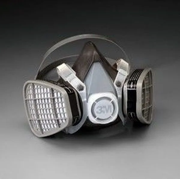 3M™ Ensamble Respirador Desechable de Media Careta 5301, Vapor Orgánico, Grande