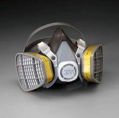 3M™ Ensamble Respirador Desechable de Media Careta 5303, Vapor Orgánico/Gas Ácido, Grande