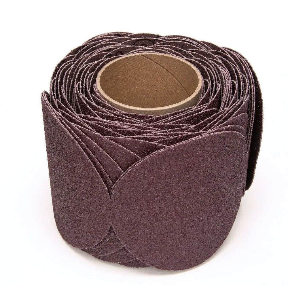 Rollo de Disco de Tela 3M™ Stikit™ 341D, peso 50 X, 5 pulgadas x NH, 100 discos por rollo