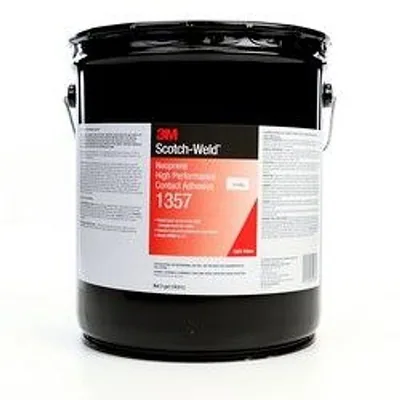 3M™ Adhesivo de Contacto Neopreno de Alto Desempeño 1357, Amarillo Claro, 1 Galón