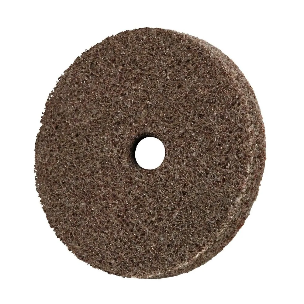 Scotch-Brite™ EXL Unitized Wheel, XL-UW, 6A Fine, 6 in x 1 in x 1 in