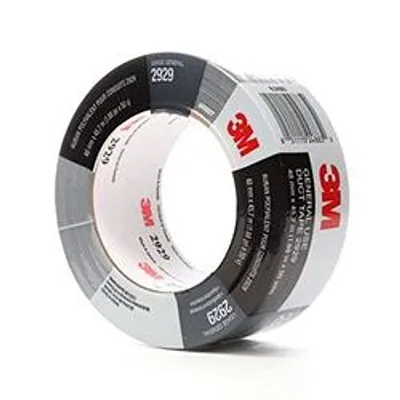 3M™ Cinta Ducto Uso General 2929, Plateado, 1.88 in x 50 yd, 5.5 mil