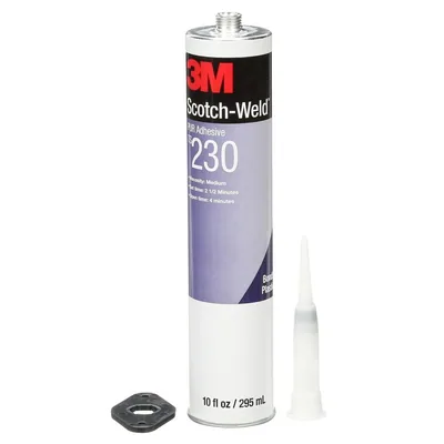 Adhesivo PUR 3M™ Scotch-Weld™ TS230, Blanco Hueso, Cartucho 1/10 Galón