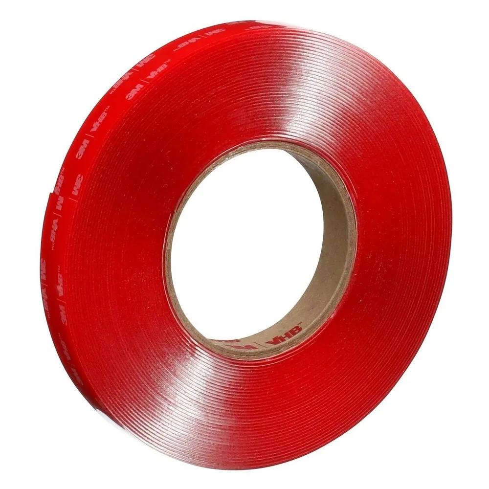 Cinta VHB™ de montaje de servicio pesado 3M™ 4910, Transparente, 3/4 in x 15 yd, 40 mil