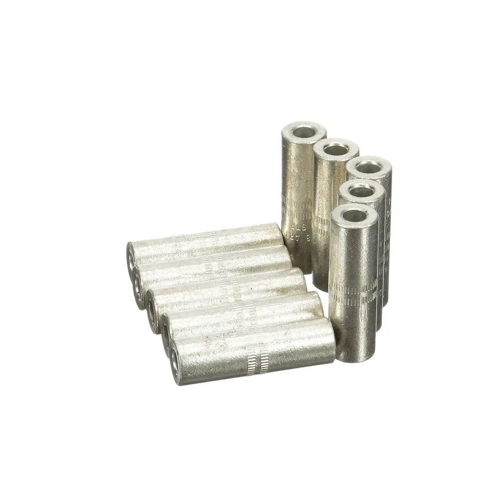 3M™ Conector de aluminio CI-500, hasta 35 kV, 500 kcmil, diámetro externo del conector 1.312 in (33,3 mm), compacto cableado