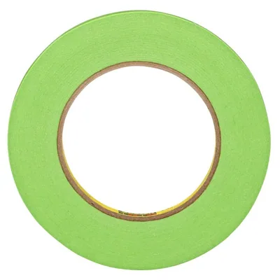 Cinta Masking de Desempeño Verde 3M™ 233+, 26332, 12 mm x 55 m