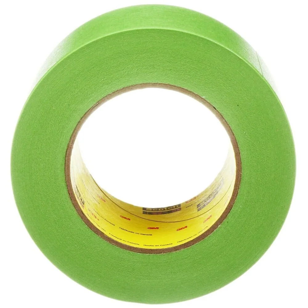 Cinta Masking de Desempeño Verde 3M™ 233+, 26343, 3 mm x 55 m