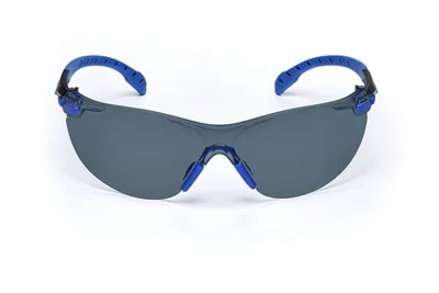 3M™ Lentes de Seguridad Solus™ 1000-Series S1102SGAF, Negro/Azul, Lente Gris Scotchgard™ Antiniebla