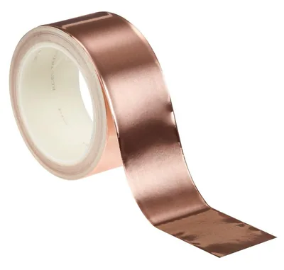 Cinta de Blindaje EMI de Lámina de Cobre 3M™ 1181, 2 in x 18 yd (50,80 mm x 16.5 m)