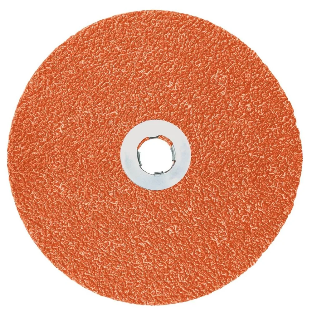 Disco de fibra 3M™ Cubitron™ II, 987C, 80+, GL Cambio rápido, 5 in x MISC, Dado G500P