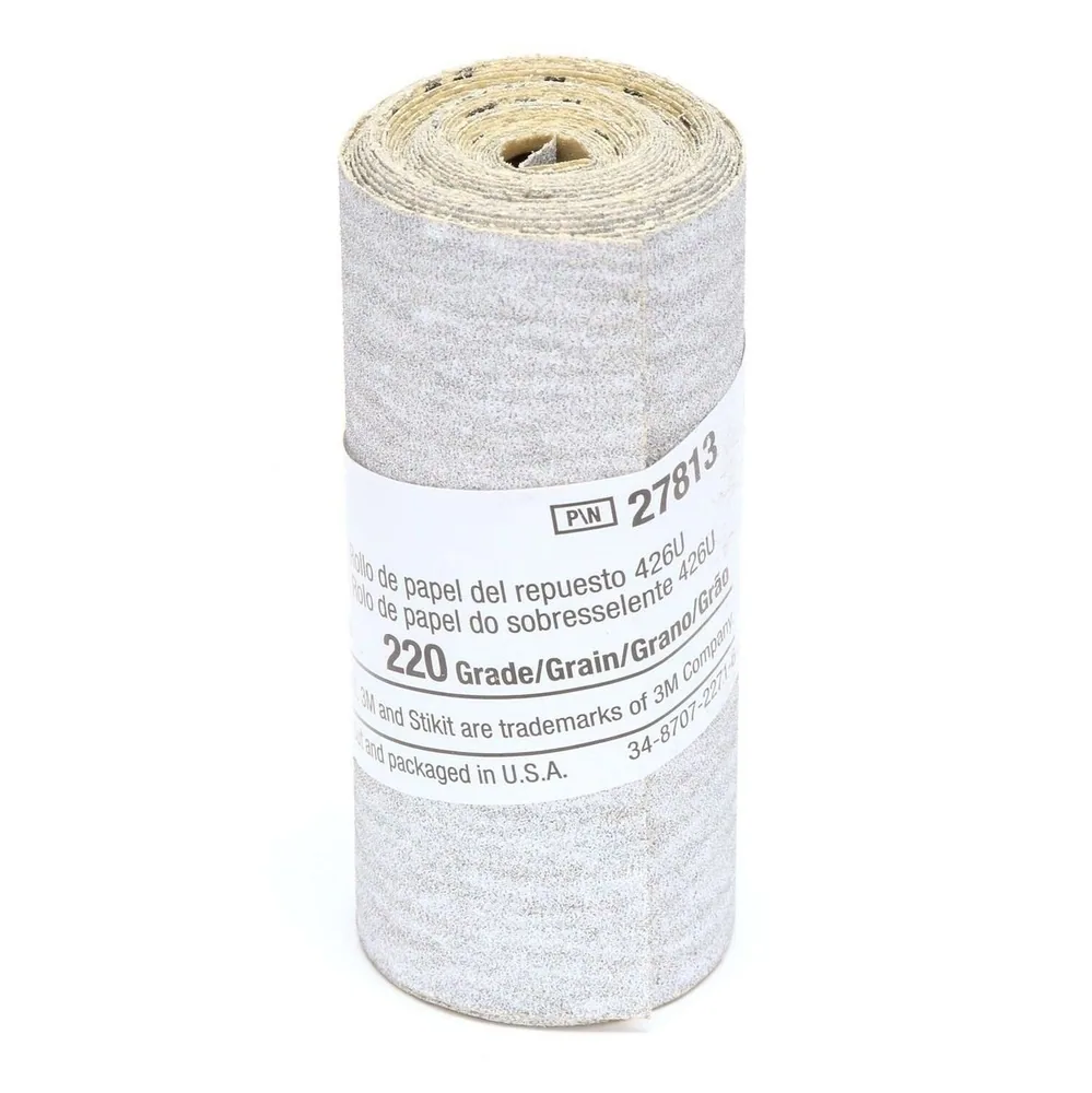 Rollo de Papel de Recambio 3M™ Stikit™ 426U, 2-1/2 pulgadas x 95 pulgadas 220 peso A