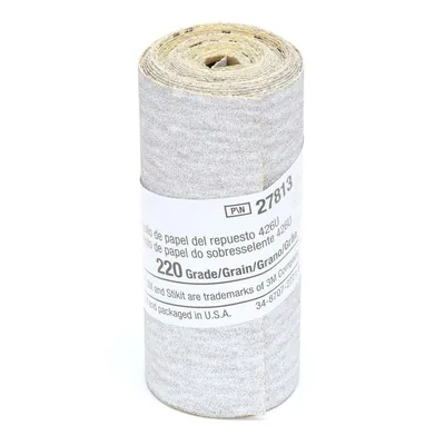 3M™ Stikit™ Paper Refill Roll 426U, 2-1/2 in x 95 in 220 A-weight